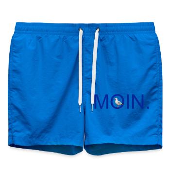 MOIN. mit Möve - Badeshorts - Cobalt blue - Vorne