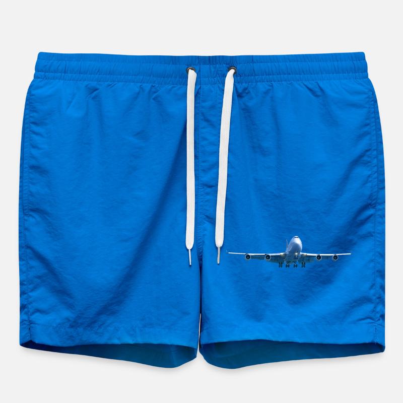 B747 - Swim Trunks - cobalt blue