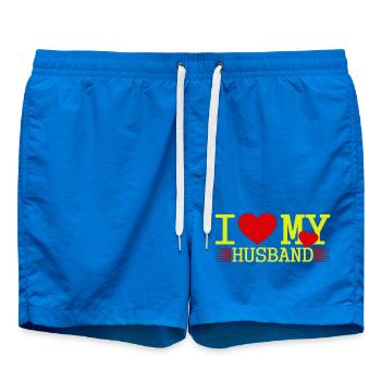 J’aime mon mari - Short de bain - cobalt blue - Devant