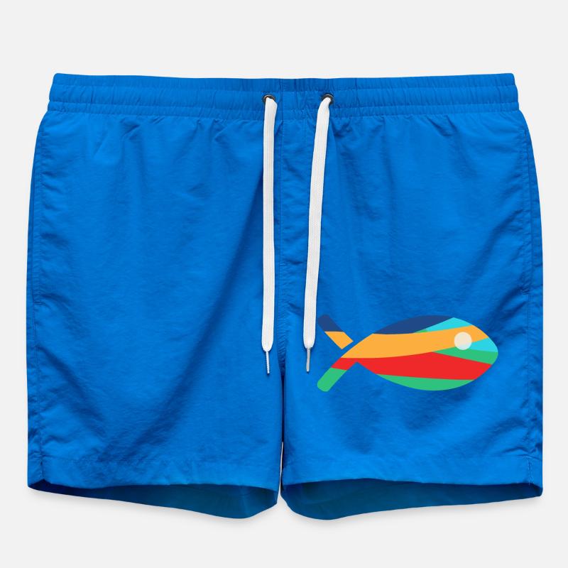 POISSON - Short de bain - cobalt blue