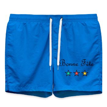BONNE FÊTE. COEUR. BONNE FÊTE MAMAN. MAMAN. FÊTE - Short de bain - cobalt blue - Devant