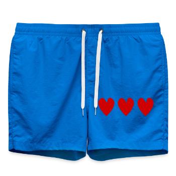 HEART. MOM. MOTHER'S DAY. FEAST. HAPPY BIRTHDAY - Swim Trunks - cobalt blue - Front