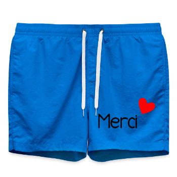 VIELEN DANK. GELIEBTE. MEISTER. DANKE HERRIN - Badeshorts - Cobalt blue - Vorne
