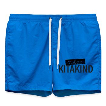 Stolzes Kitakind Kindergarten Kita - Badeshorts - Cobalt blue - Vorne