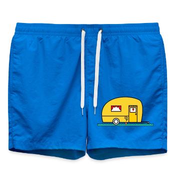 MAÎTRESSE. MAÎTRE. PROFESSEUR. ECOLE - Short de bain - cobalt blue - Devant