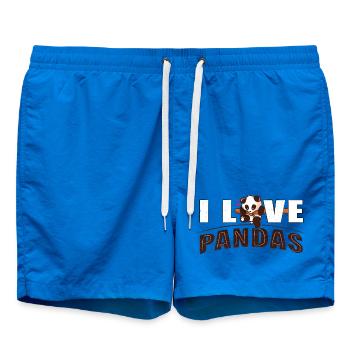 J’adore les PANDAS - Short de bain - cobalt blue - Devant