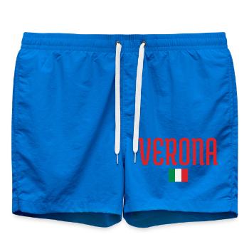 Drapeau de Vérone-Italie - Short de bain - cobalt blue - Devant