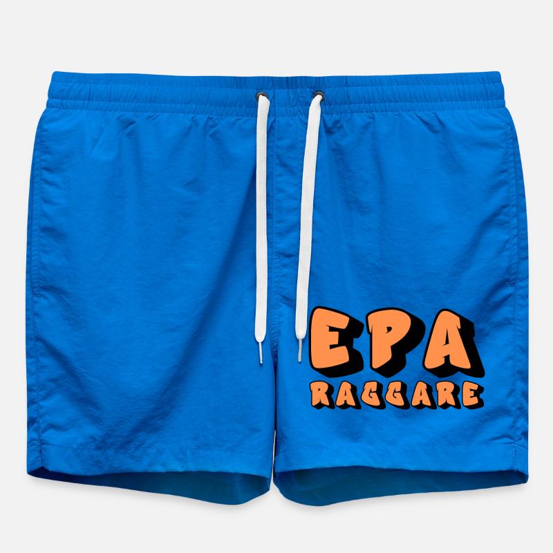 Epa Raggare Graffiti - Badeshorts - Cobalt blue