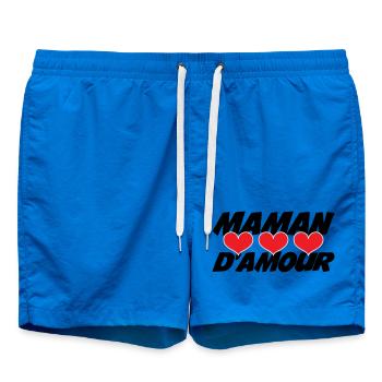 Maman d'Amour - Fête des Mères - Short de bain - cobalt blue - Devant