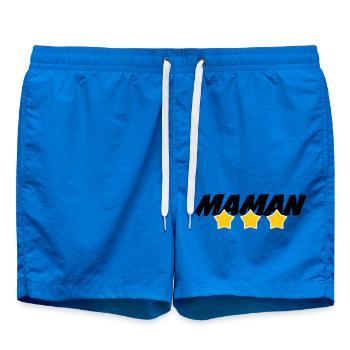 Maman d'Amour - Mother's Day - Swim Trunks - cobalt blue - Front