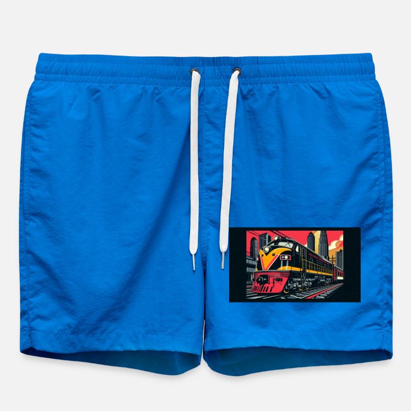 Train 1 4 - Swim Trunks - cobalt blue