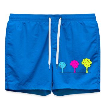 anniversary. Anniversary Decade. humor. funny - Swim Trunks - cobalt blue - Front