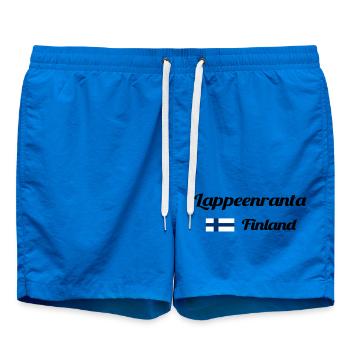Lappeenranta, Finland- Stylish prints - Swim Trunks - cobalt blue - Front