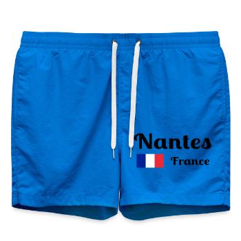 Nantes Frankreich - Stilvolle Drucke - Badeshorts - Cobalt blue - Vorne