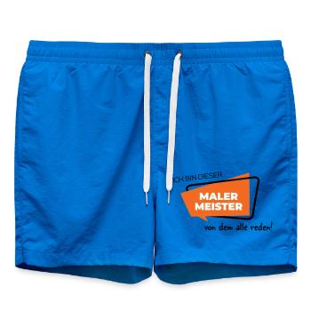 Malermeister - Badeshorts - Cobalt blue - Vorne