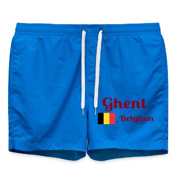 Gent Belgien - Stilvolle Drucke - Badeshorts - Cobalt blue - Vorne