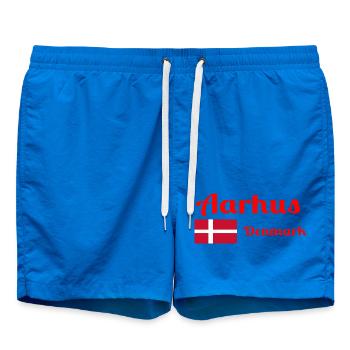 Aarhus, Danemark - Imprimés élégants - Short de bain - cobalt blue - Devant