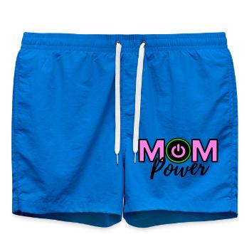 Mom power - Short de bain - cobalt blue - Devant