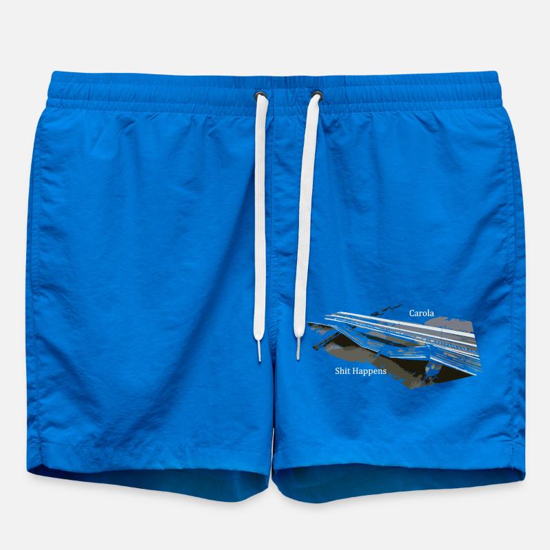Effondrement du pont Carola - Short de bain - cobalt blue