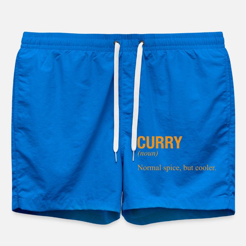 CURRY - Swim Trunks - cobalt blue