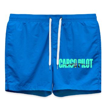 Pilote cargo C-17 - Short de bain - cobalt blue - Devant