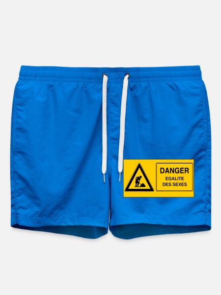Gender equality - Swim Trunks - cobalt blue