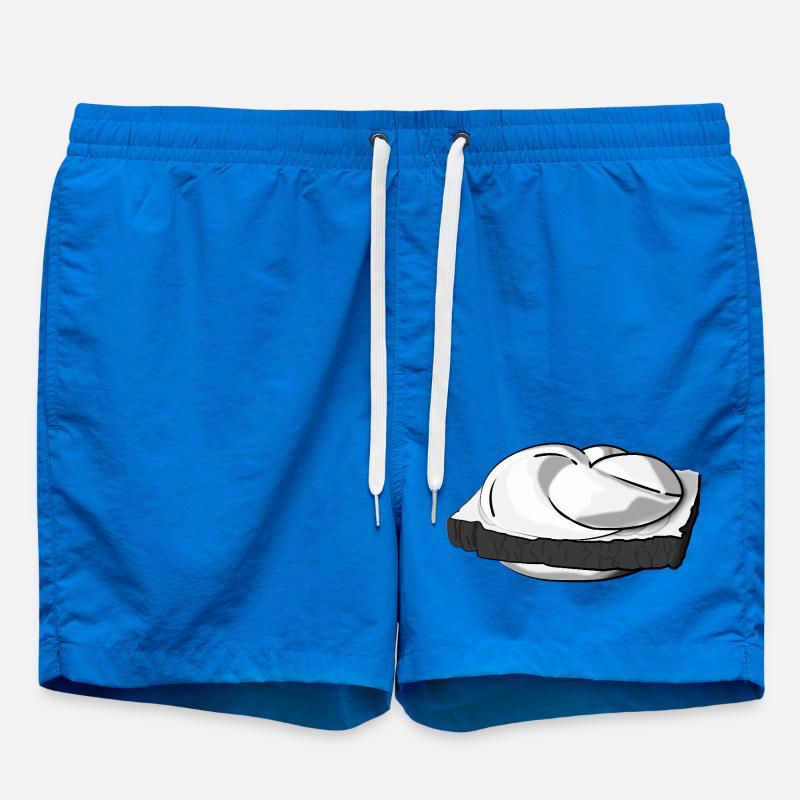 Leberkässemmel mit extra Style. - Badeshorts - Cobalt blue