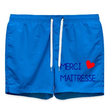 MAÎTRESSE. MAITRE. MERCI. MERCI MAÎTRESSE - Short de bain - cobalt blue - Devant