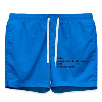 Lade Intelligenz - Badeshorts - Cobalt blue - Vorne