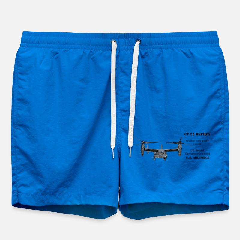 V-22 Osprey - Swim Trunks - cobalt blue
