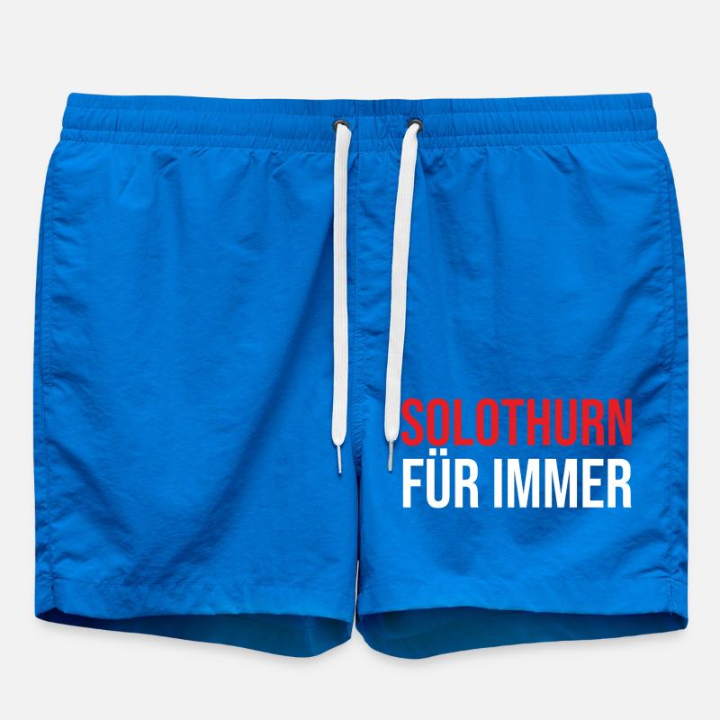 Solothurn Unzerstörbar Für Immer Design - Short de bain - cobalt blue