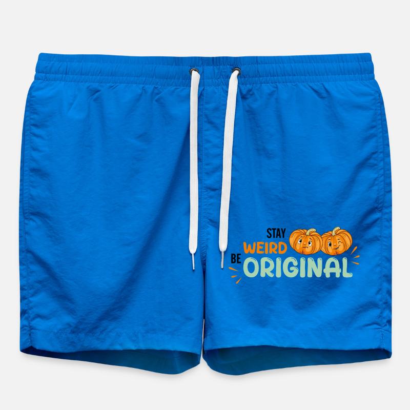 Restez bizarre. Soyez original. - Short de bain - cobalt blue