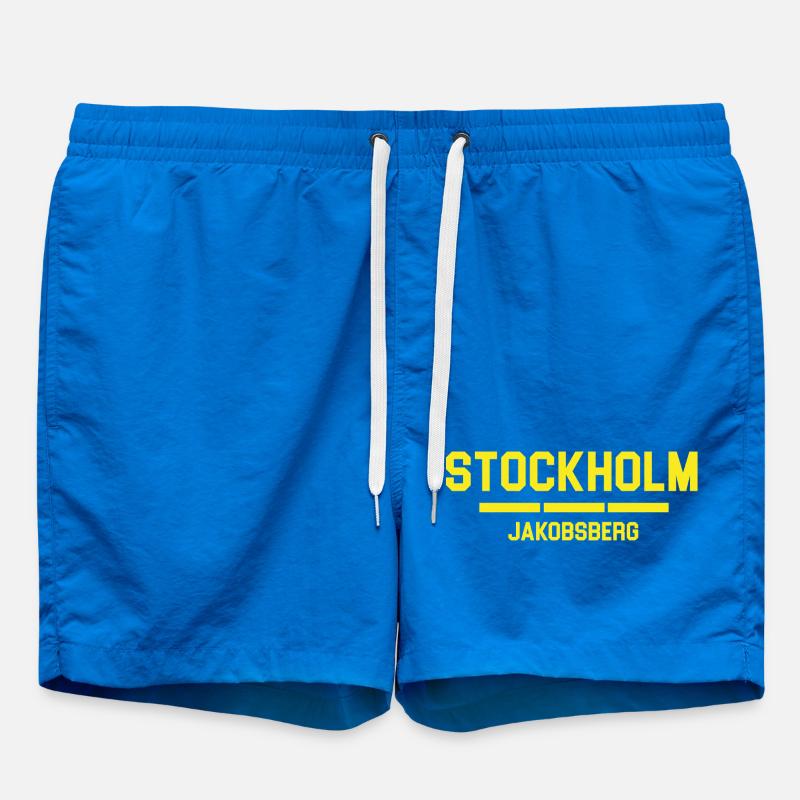 Création de logo Stockholm-Jakobsberg - Short de bain - cobalt blue