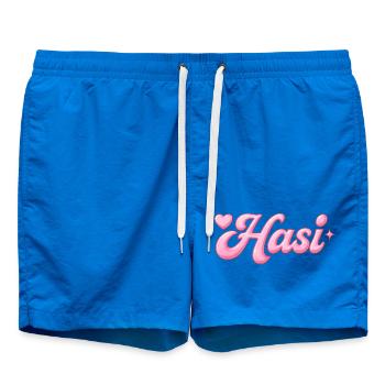 Hasi / y2k design - Badeshorts - Cobalt blue - Vorne