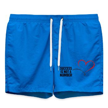 Herz und Verstand für das Ich von morgen - Badeshorts - Cobalt blue - Vorne
