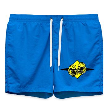 Beer Mug Beer Icon - Swim Trunks - cobalt blue - Front