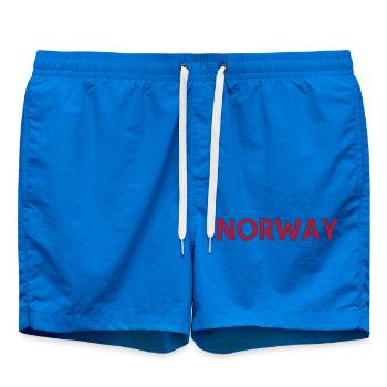 Fjäll of Norway Nature Scene - Swim Trunks - cobalt blue - Front