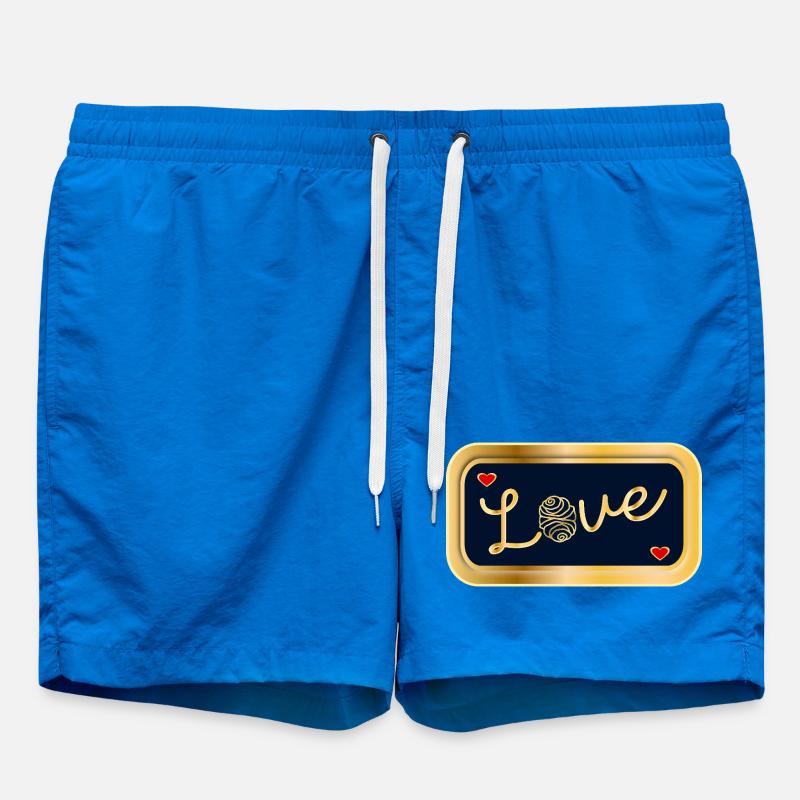 FRANZBRÖTCHEN AIME HAMBOURG - Short de bain - cobalt blue