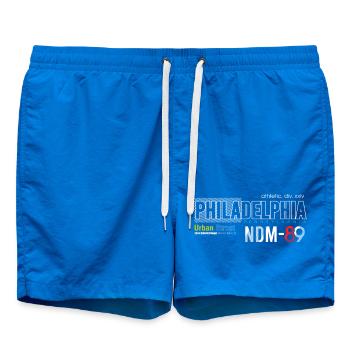 Conception de logo de sports de rue urbains - Short de bain - cobalt blue - Devant