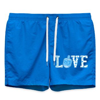 Hanoukka Hanoukka Hanoukka Dreidel - Short de bain - cobalt blue - Devant