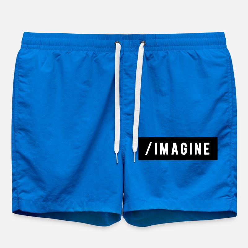 _Imagine - Swim Trunks - cobalt blue