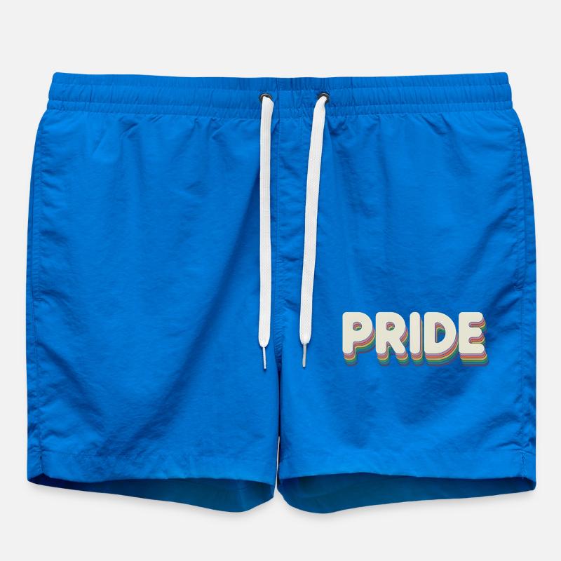 Pride - Cool Queer Logo - Short de bain - cobalt blue