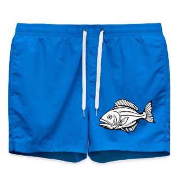 Cadeau de t-shirt Fish Angler - Short de bain - cobalt blue - Devant