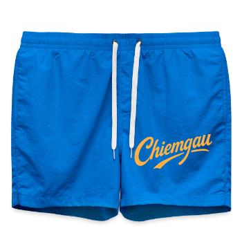 Lettrage Chiemgau Bavière - Short de bain - cobalt blue - Devant