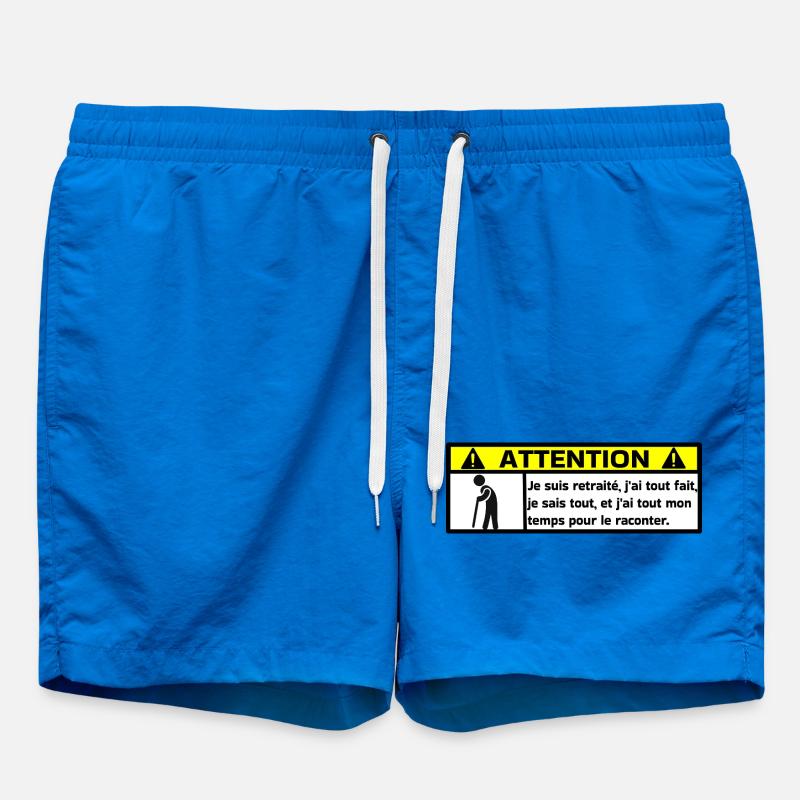 Retraité  - Short de bain - cobalt blue