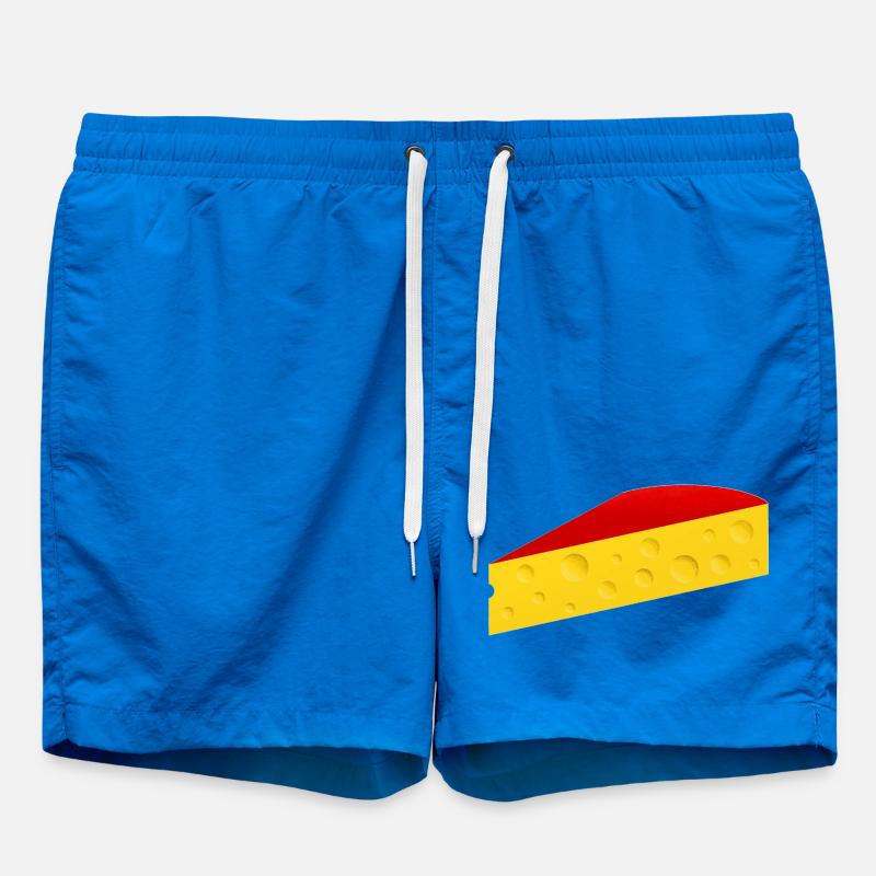 Quartier de fromage à croûte rouge - Short de bain - cobalt blue