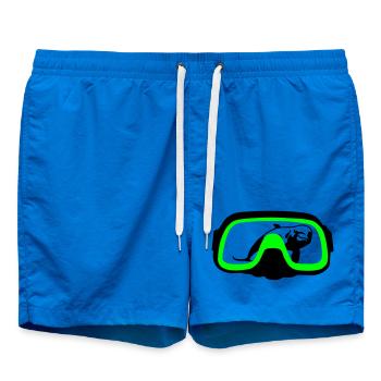 Lunettes de plongée - Short de bain - cobalt blue - Devant
