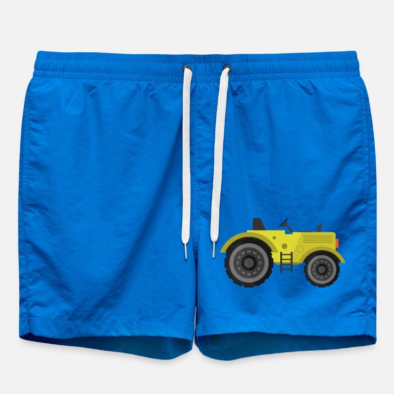 tractor - Swim Trunks - cobalt blue