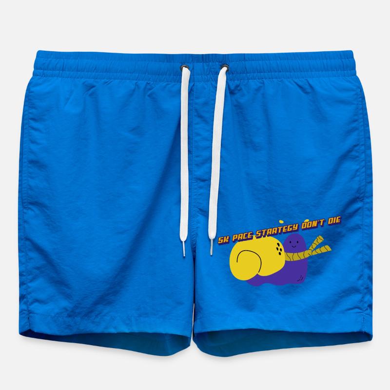 5 km Pace Straregy Don’t Die - Short de bain - cobalt blue