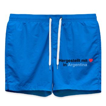 hergestellt_in_argentina_helios - Badeshorts - Cobalt blue - Vorne
